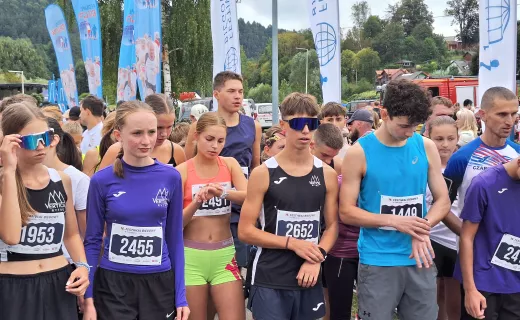 Bieg na 1 km cieszył się wielkim zainteresowaniem na Festiwalu Biegowym w Piwnicznej - 4